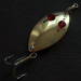 Vintage  Hofschneider Red Eye Junior, 2/5oz gold fishing spoon #19996