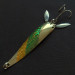 Vintage  Marathon Bait Company Marathon, 3/5oz gold/green fishing spoon #19997