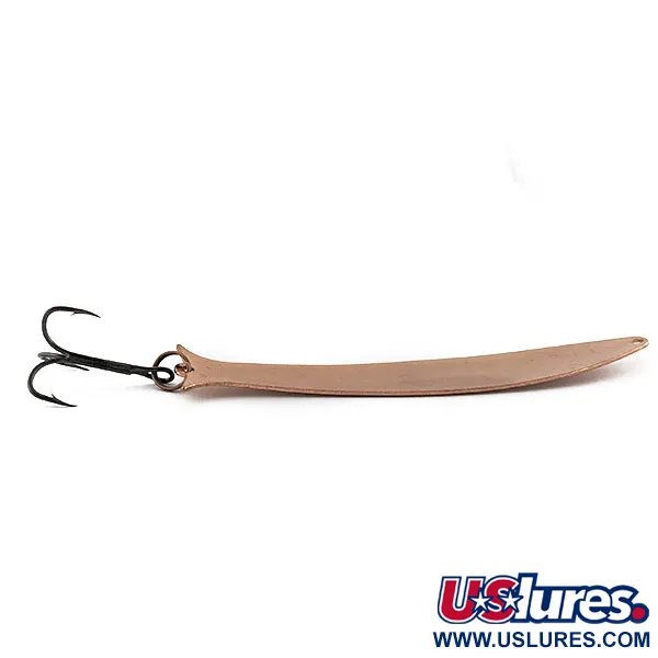 Vintage Acme Flash-King Wobbler, 1/3oz copper fishing spoon #20003