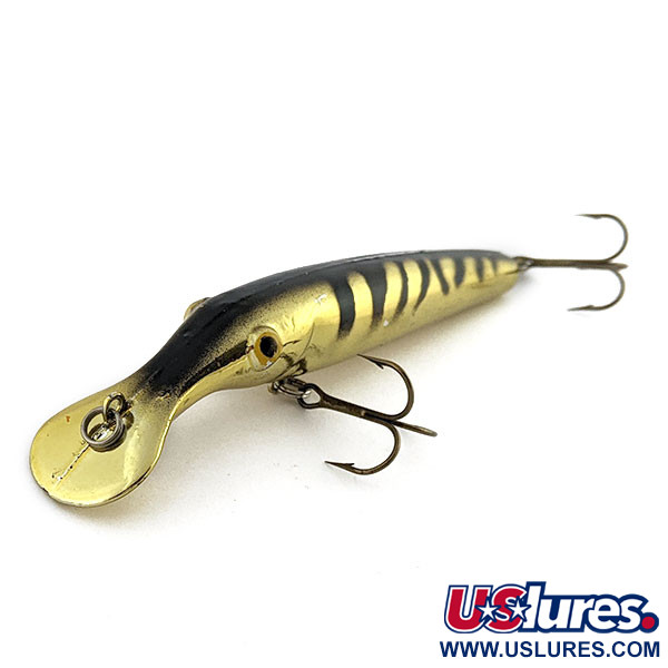Vintage  Lindy / Little Joe Lindy Little Joe Master's Series Baitfish Shallow Shadling, 2/5oz gold fishing lure #20017