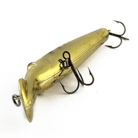 Vintage Lindy / Little Joe Lindy Little Joe Master's Series Baitfish Shallow Shadling, 2/5oz gold fishing lure #20017