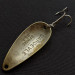 Vintage  Eppinger Dardevle Spinnie, 1/3oz brass fishing spoon #20022