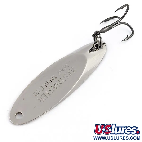 Vintage Acme Kastmaster, 1/4oz nickel fishing spoon #20029