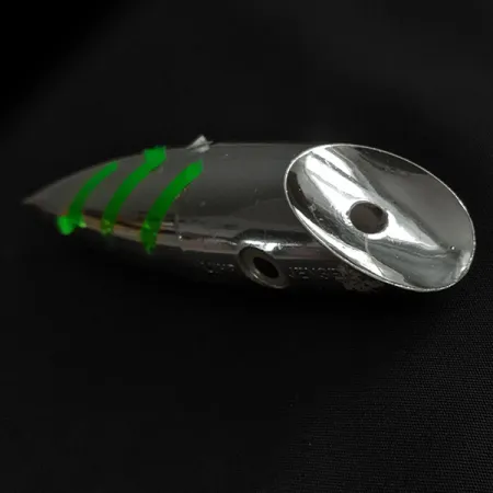 Vintage Luhr Jensen J-Plug Silver bulle, 1/2oz silver bullet fishing lure #20031