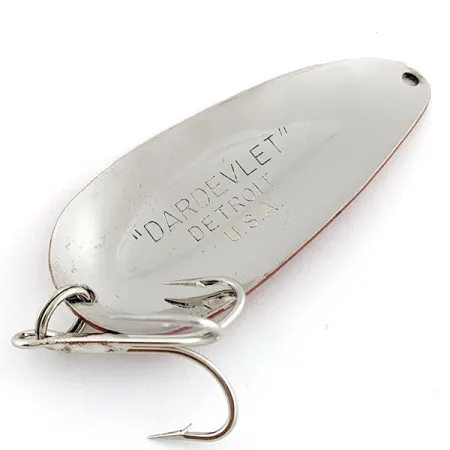 Vintage Eppinger Dardevle Dardevlet, 3/4oz Red Devle fishing spoon #20035