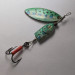 Vintage   Blue Fox Flash Deep Runner, 3/16oz green flash spinning lure #20060