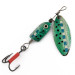 Vintage   Blue Fox Flash Deep Runner, 3/16oz green flash spinning lure #20060