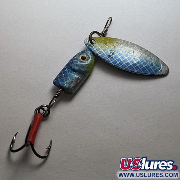 Vintage   Blue Fox Flash Deep Runner, 3/16oz Blue Flash spinning lure #20061