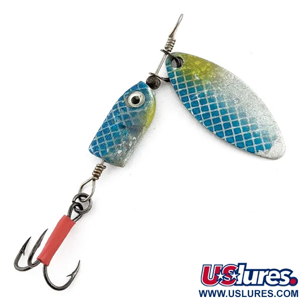 Vintage   Blue Fox Flash Deep Runner, 3/16oz Blue Flash spinning lure #20061