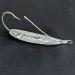 Vintage   Johnson Silver Minnow, 3/4oz nickel fishing spoon #20066