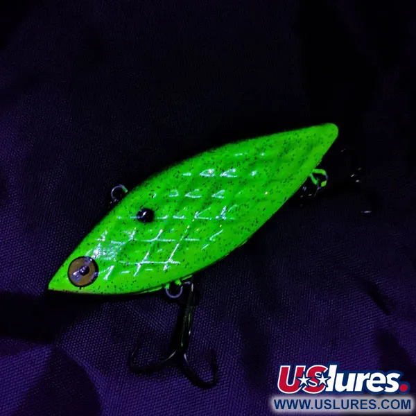   Strike King Diamond Shad , 1/2oz yellow UV fishing lure #20078