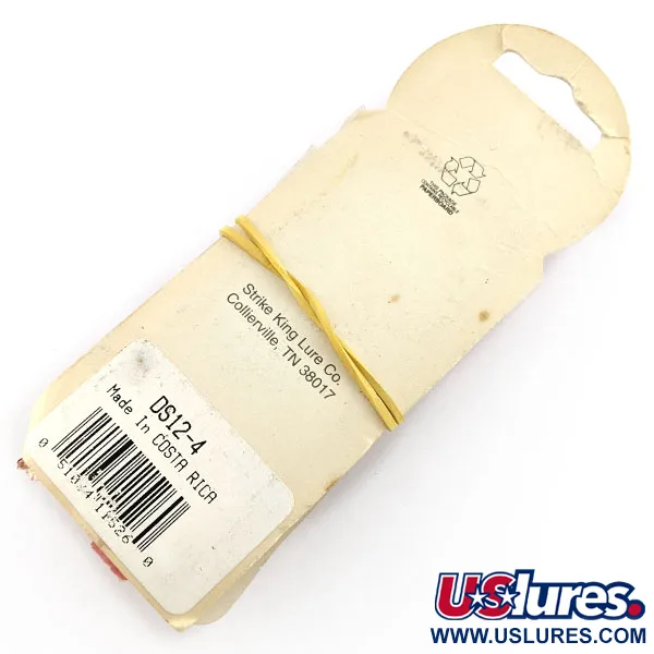   Strike King Diamond Shad , 1/2oz yellow UV fishing lure #20078