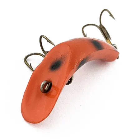 Vintage Atlantic Lures Flathead, 3/16oz red fishing lure #20082