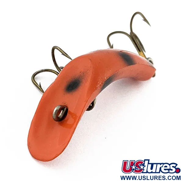 Vintage Atlantic Lures Flathead, 3/16oz red fishing lure #20082