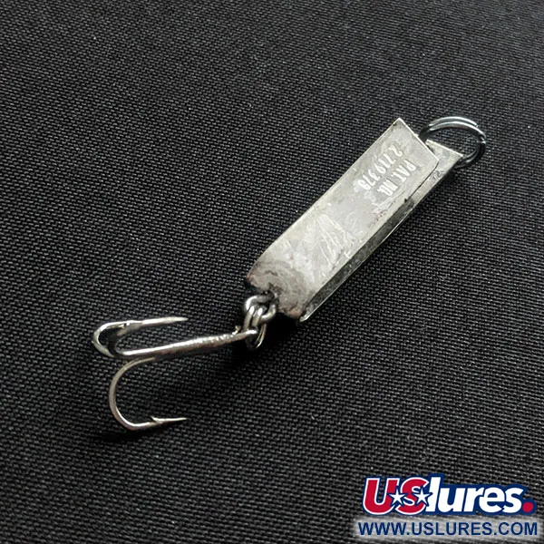 Vintage  South Bend Super-Duper 501, 3/32oz nickel fishing spoon #20084