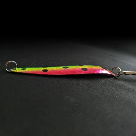 Vintage Silver Horde / Gold Star  Silver Horde Gold Star KF 5H, 3/5oz rainbow/silver fishing spoon #20088