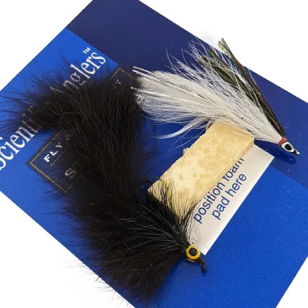 Other Scientific Anglers Bass Streamers 3М, black White fishing #20093