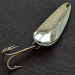 Vintage   Rocky Mountain minnow, 1/3oz nickel/blue fishing spoon #20094