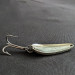 Vintage   Rocky Mountain minnow, 1/3oz nickel/blue fishing spoon #20094