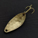 Vintage   Acme Little Cleo bubbles, 1/8oz gold fishing spoon #20115