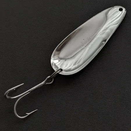 Vintage Blue Fox Aqua Spoon, 1/2oz nickel fishing spoon #20119