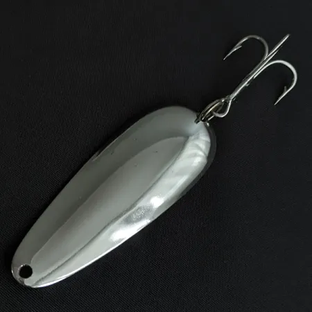 Vintage Blue Fox Aqua Spoon, 1/2oz nickel fishing spoon #20119