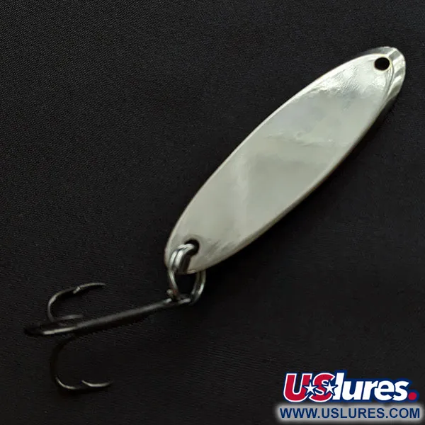 Vintage Acme Kastmaster, 3/4oz nickel fishing spoon #20174