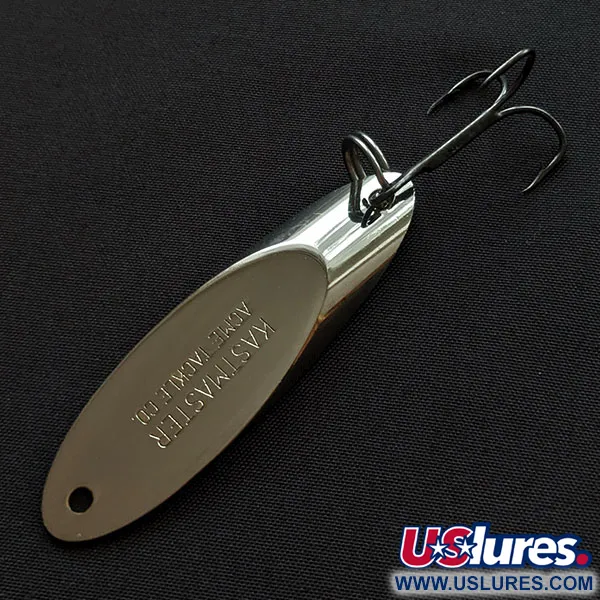 Vintage Acme Kastmaster, 3/4oz nickel fishing spoon #20174