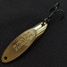 Vintage  Acme Kastmaster, 1/4oz gold fishing spoon #20175