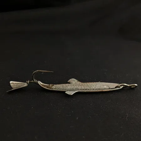 Vintage Vintage Fred Arbogast Spin-Liz fishing lure, 1/4oz silver fishing spoon #20187