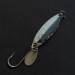 Vintage   Luhr Jensen Needlefish 1, 1/16oz nickel/black/white fishing spoon #20219