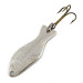 Vintage   Al's gold fish, 1/4oz nickel fishing spoon #20223