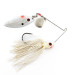 Vintage   Strike King Red Eyed Spinnerbaits , 3/5oz nickel/white fishing #20224