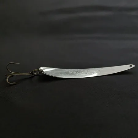 Vintage Eppinger Dardevle  Flutter Seadevlet 6100-T, 1/4oz silver fishing spoon #20228
