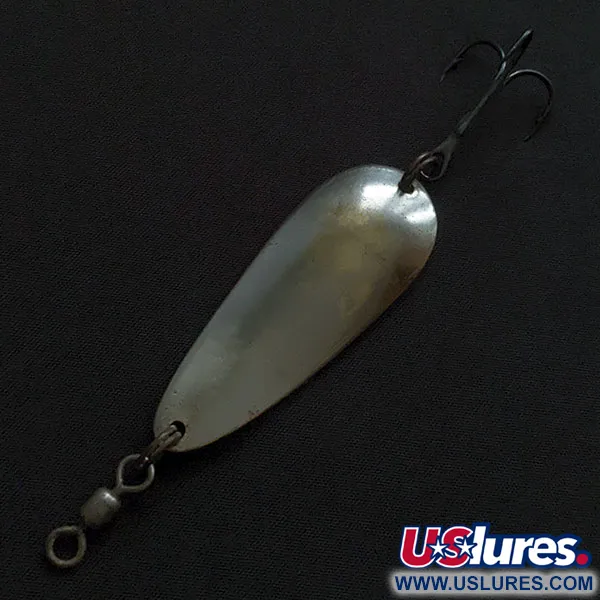 Vintage Gibbs Tempter, 1/2oz nickel fishing spoon #20229