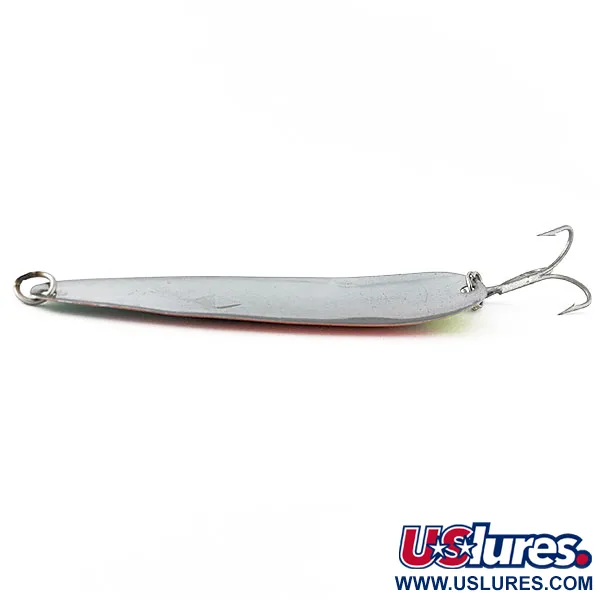 Vintage Luhr Jensen Diamond King, 1/2oz Fire Tiger fishing spoon #20231