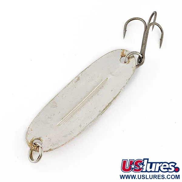 Vintage Williams Wabler W40, 1/4oz silver fishing spoon #20239