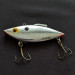 Vintage   Bill Lewis Rat-L-Trap Floater, 1/3oz Chrome Black Back fishing lure #20242