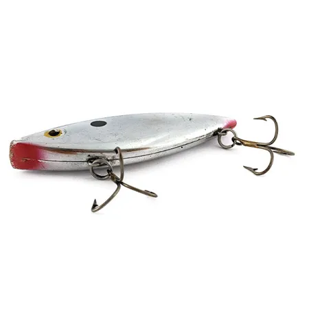 Vintage Bill Lewis Rat-L-Trap, 1/2oz Chrome Blue Back fishing lure #20243
