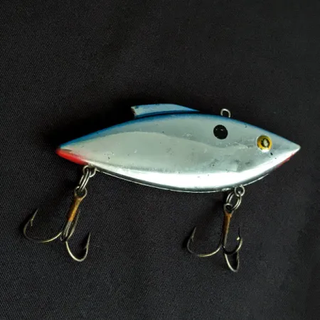 Vintage Bill Lewis Rat-L-Trap, 1/2oz Chrome Blue Back fishing lure #20243