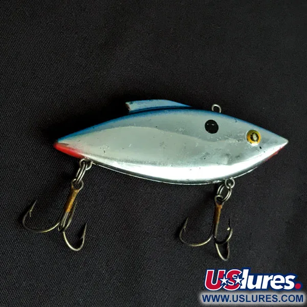 Vintage   Bill Lewis Rat-L-Trap, 1/2oz Chrome Blue Back fishing lure #20243