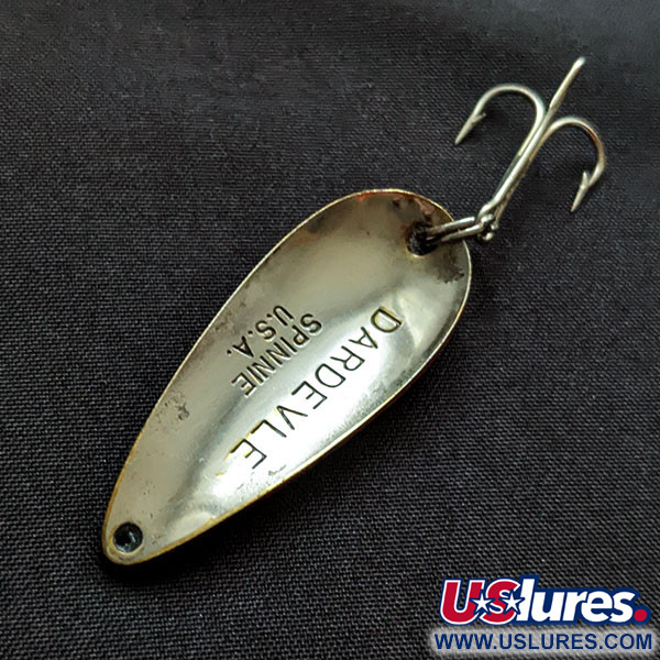 PFLUEGER CHUM # 4 MADE IN USA WEEDLESS FISHING SPOON LURE BAIT VINTAGE
