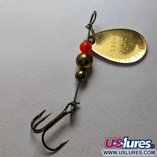 Vintage   Thomas Special Spinner, 3/32oz red/gold spinning lure #20251