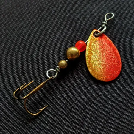 Vintage Thomas Special Spinner, 3/32oz red/gold spinning lure #20251