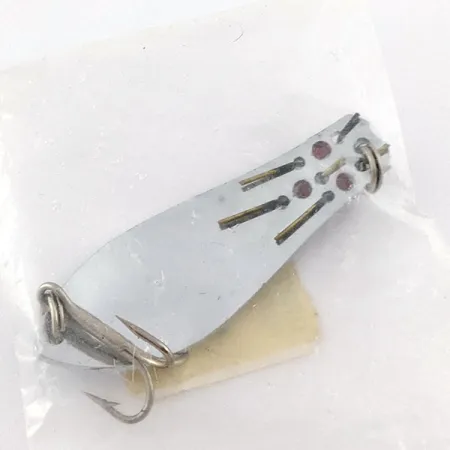 Herter's Canadian Spoon, 1/4oz nickel/red eyes fishing spoon #20256