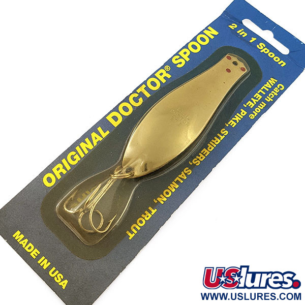  Prescott Spinner Little Doctor 275, 3/4oz nickel fishing spoon #20270