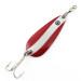 Vintage   Len Thompson #1 Platinum Series, 3/4oz  P-RR - Reverse Red fishing spoon #20281