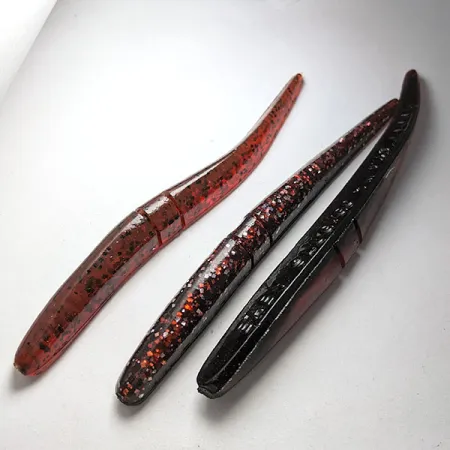 Lunker City Baby Slug-Go, Red fishing #20288