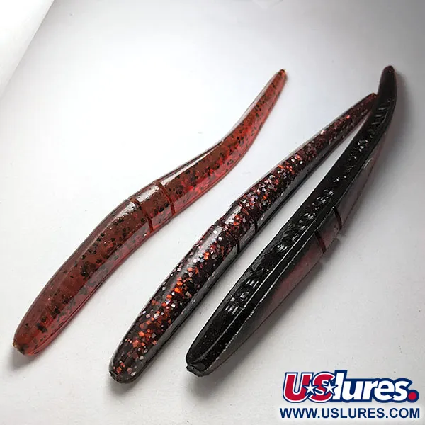   Lunker City Baby Slug-Go,  Red fishing #20288