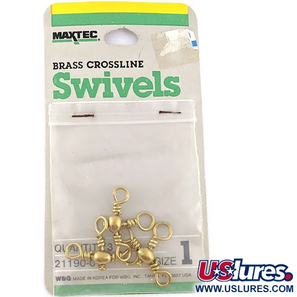 Maxtec Brass Crossline Swivels